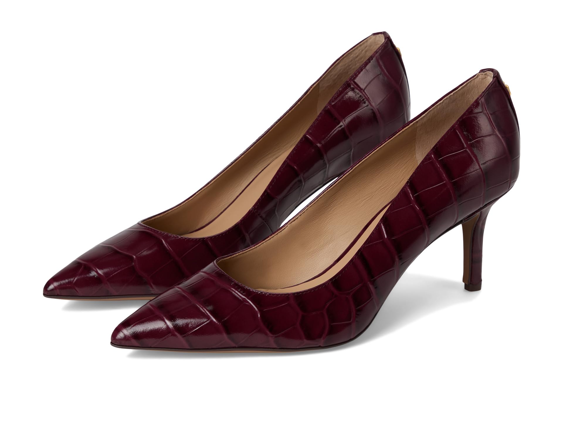 Туфли Lanette Croc-Embossed Leather