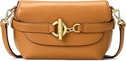 Маленькая кросс-боди сумка из кожи Lauren Ralph Lauren Blaike