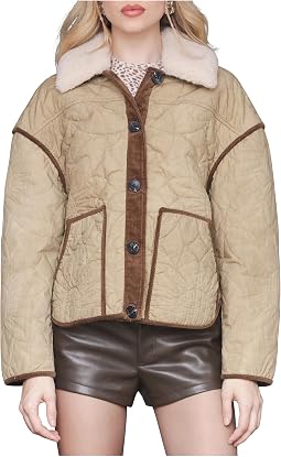 Куртка с цветочным принтом Floral Quilted Heritage Jacket