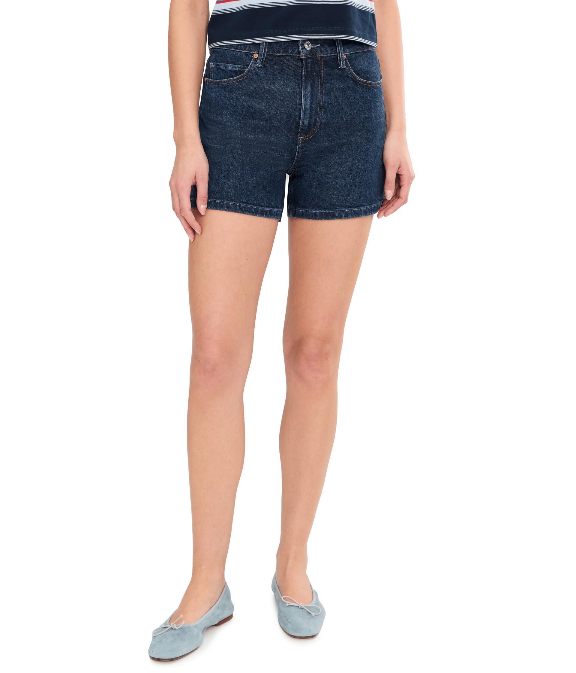 Dani Short Seamed Beltloops