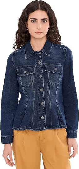 Женский джинсовый куртка Liverpool Los Angeles Fit And Flare Trucker