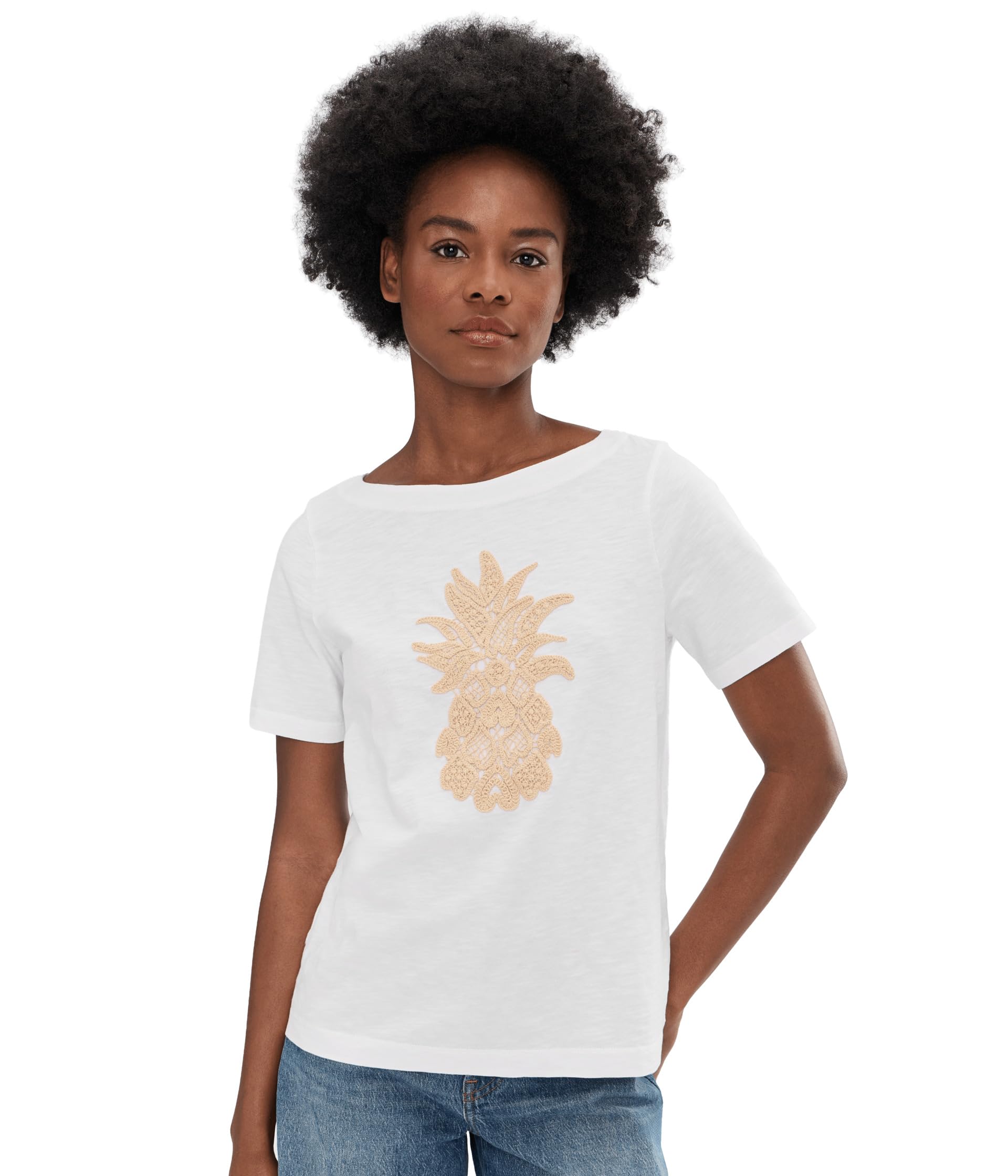 Футболка Crochet Pineapple Lux