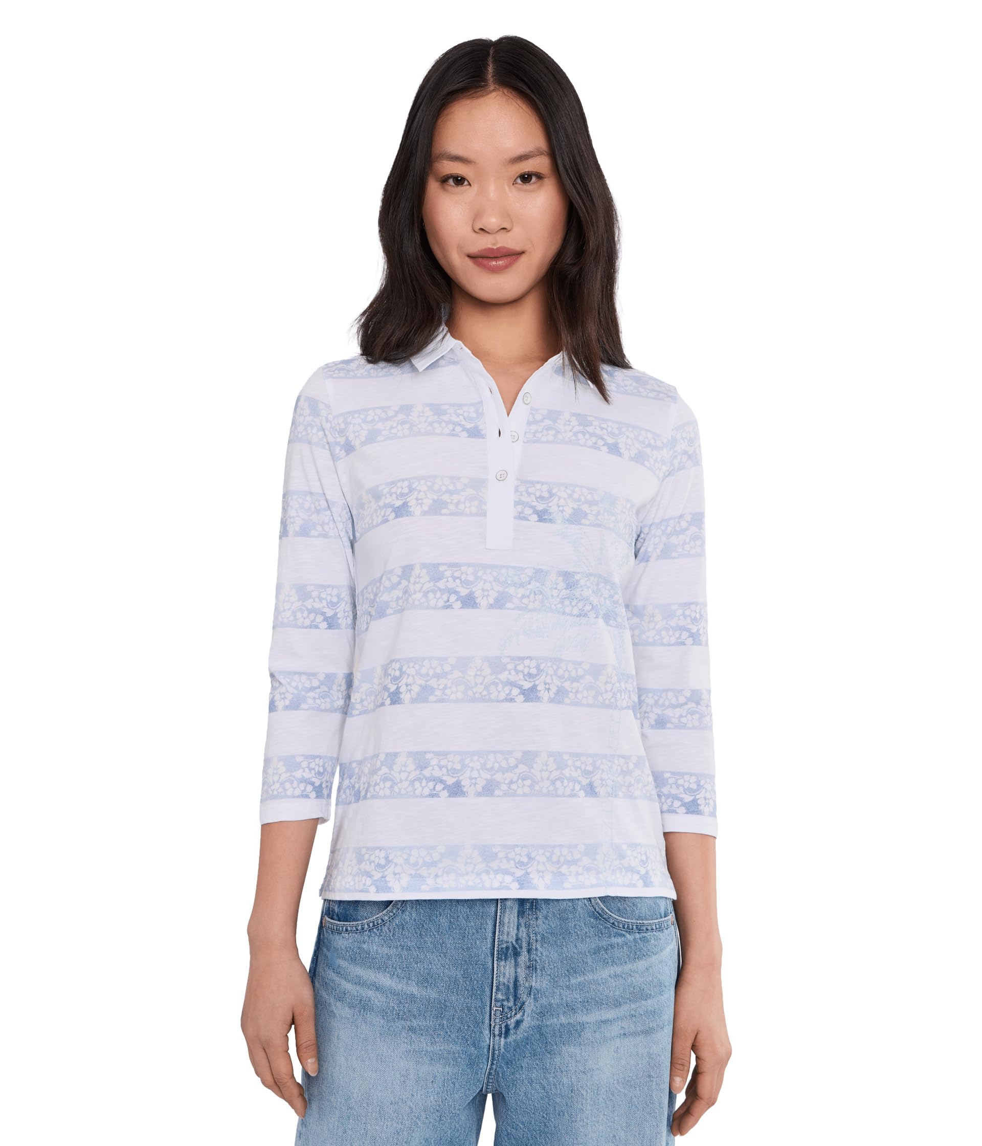 Mosaic Shores Striped топ