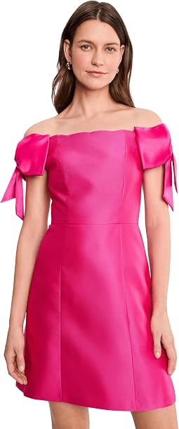 Scallop Neck Short Dress