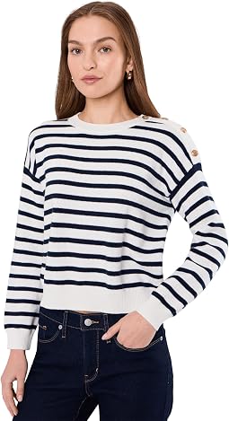 Long Sleeve Stripe Pullover