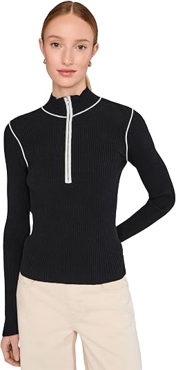 Женский трикотажный зип-худи Sporty Rib