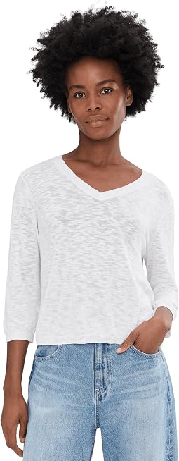 Женский свитер 3/4 Sleeve V-Neck