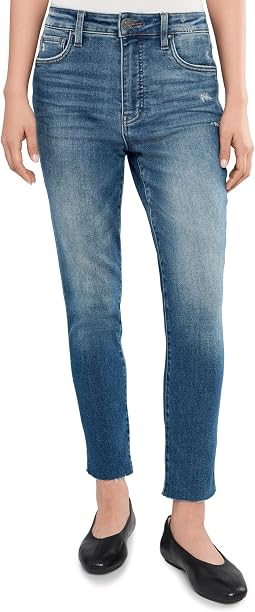 KUT from the Kloth Джинсы Reese High Rise Fab Ab Straight Leg