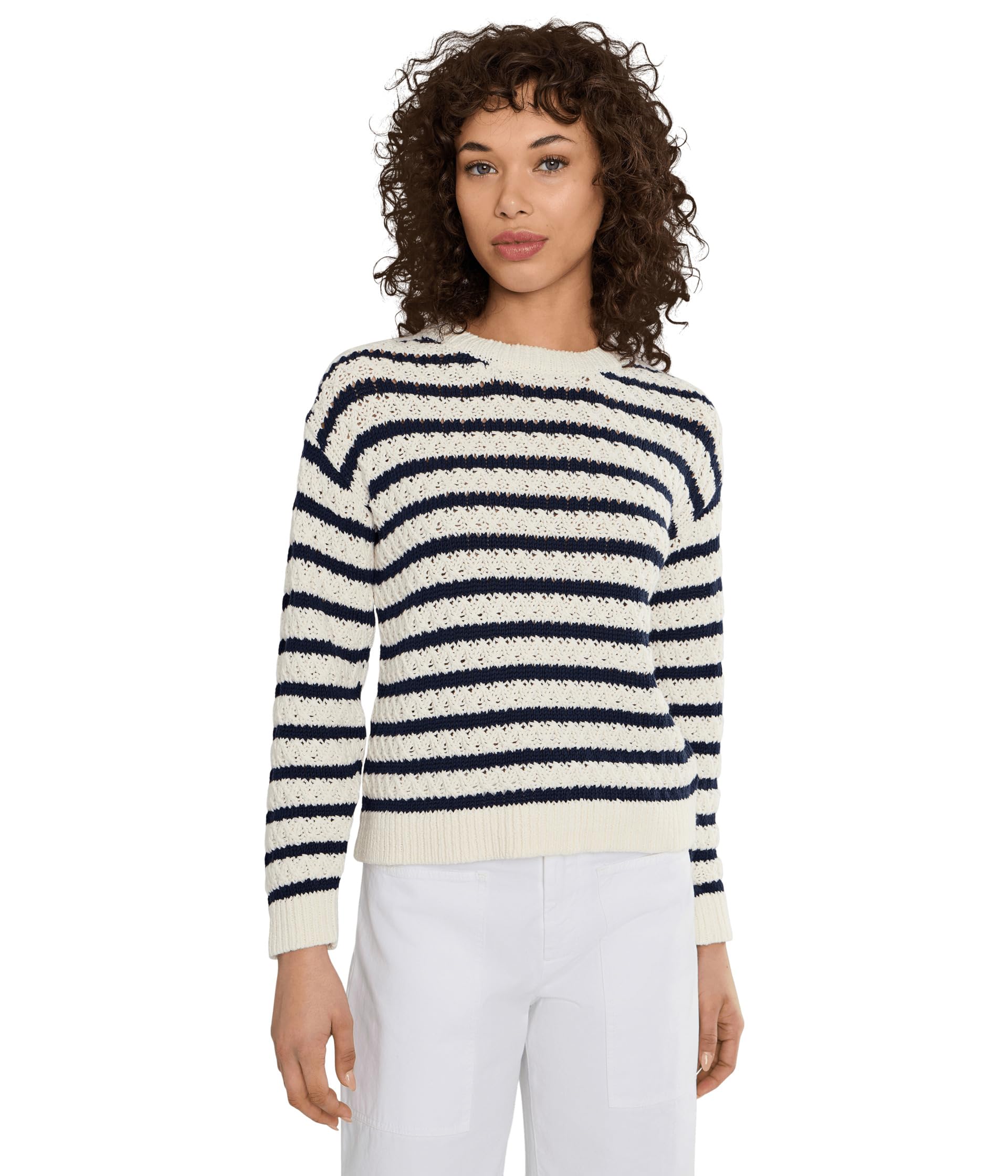 Pebblestone Bay Stripe Crew