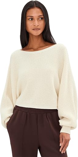Ready For Barre Cropped Sweater