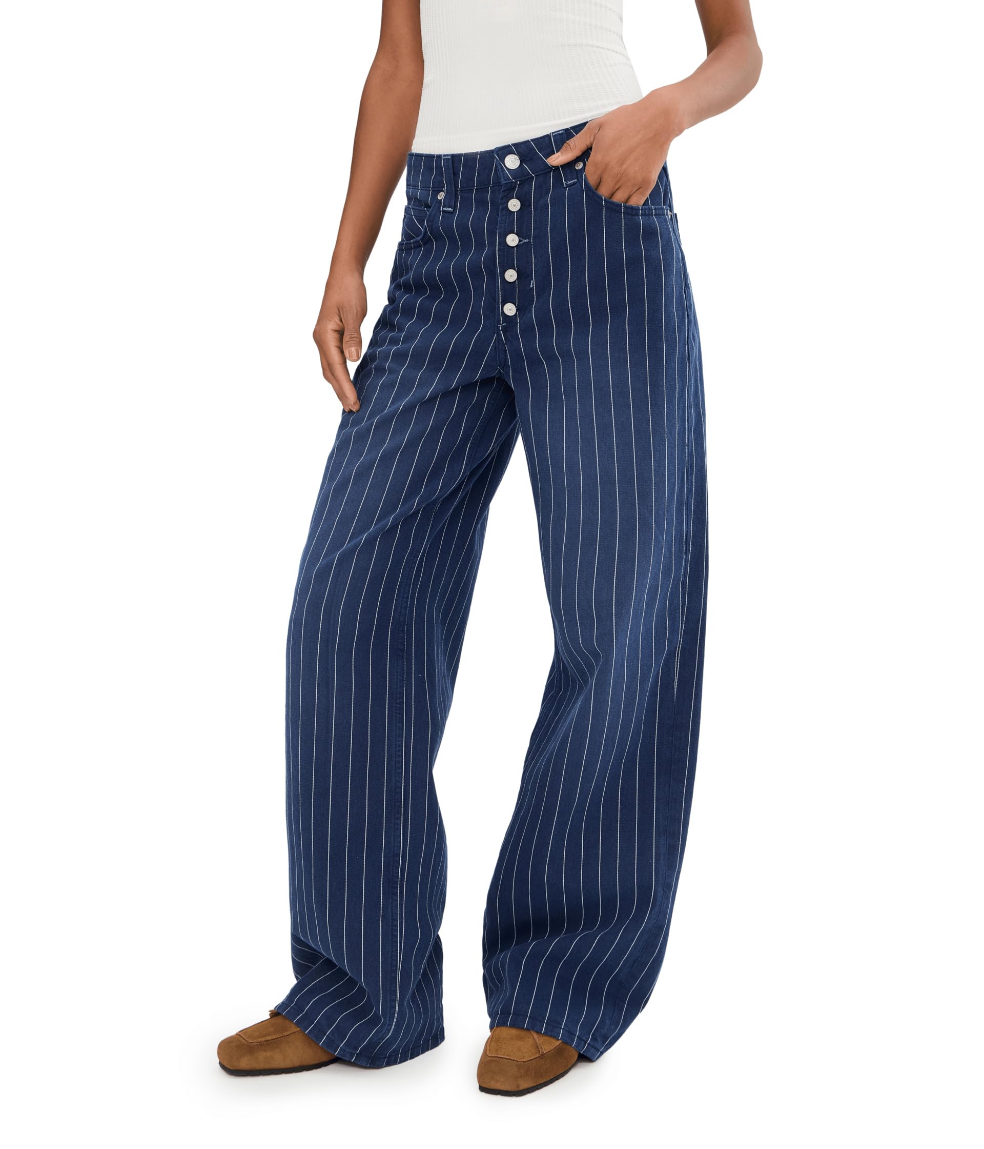 Брюки Striped Nia BF Jean