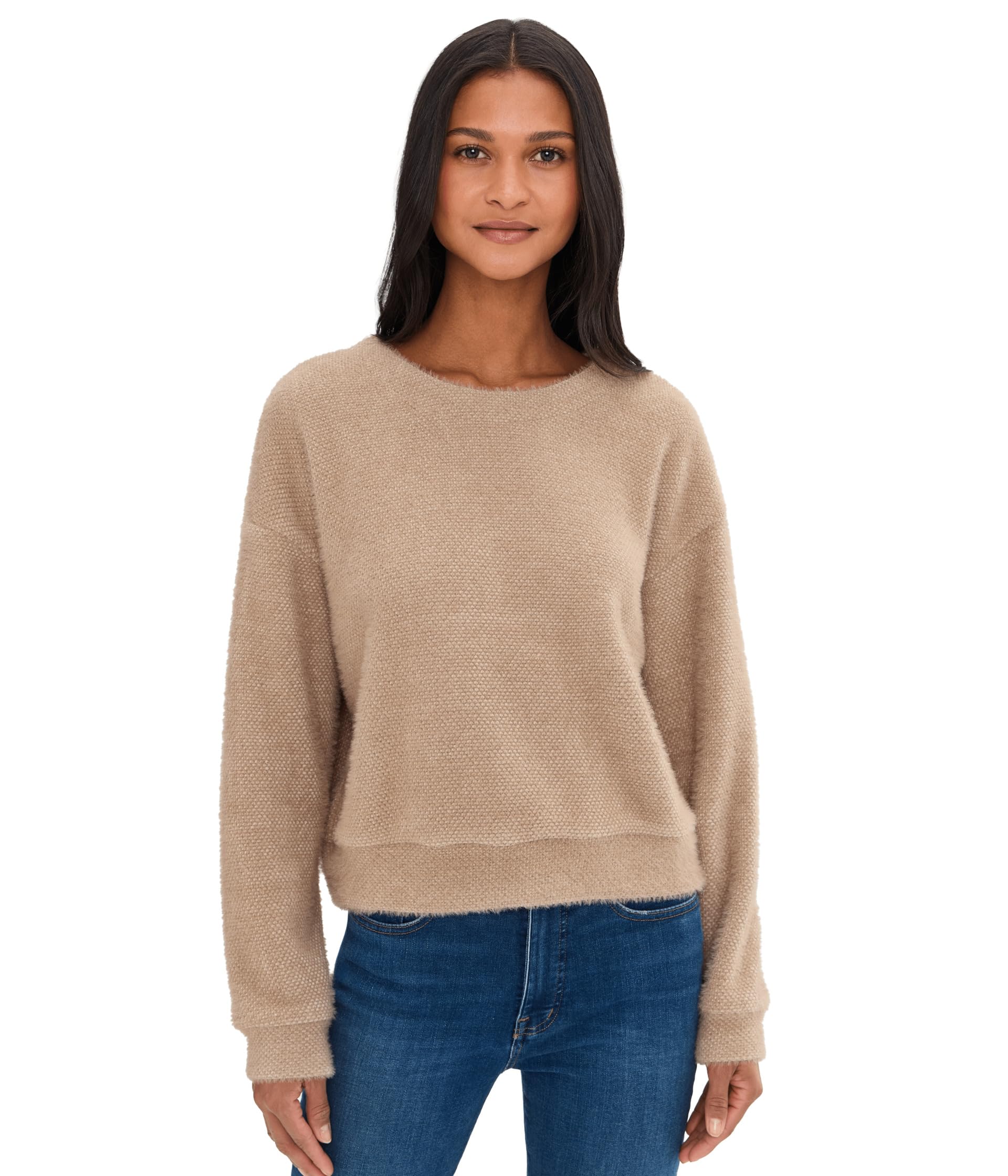 Fallon Fuzzy Crew Neck