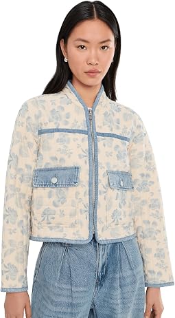 Love Song Floral Quilted Jacket