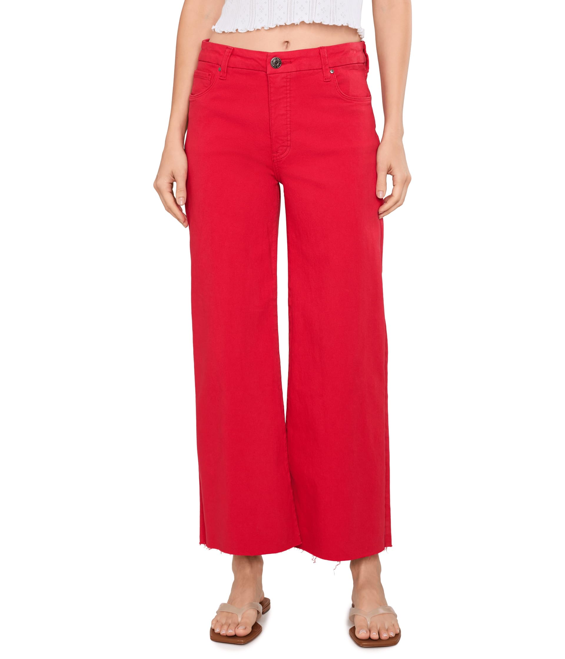 Meg High-Rise Fab Ab Wide Leg