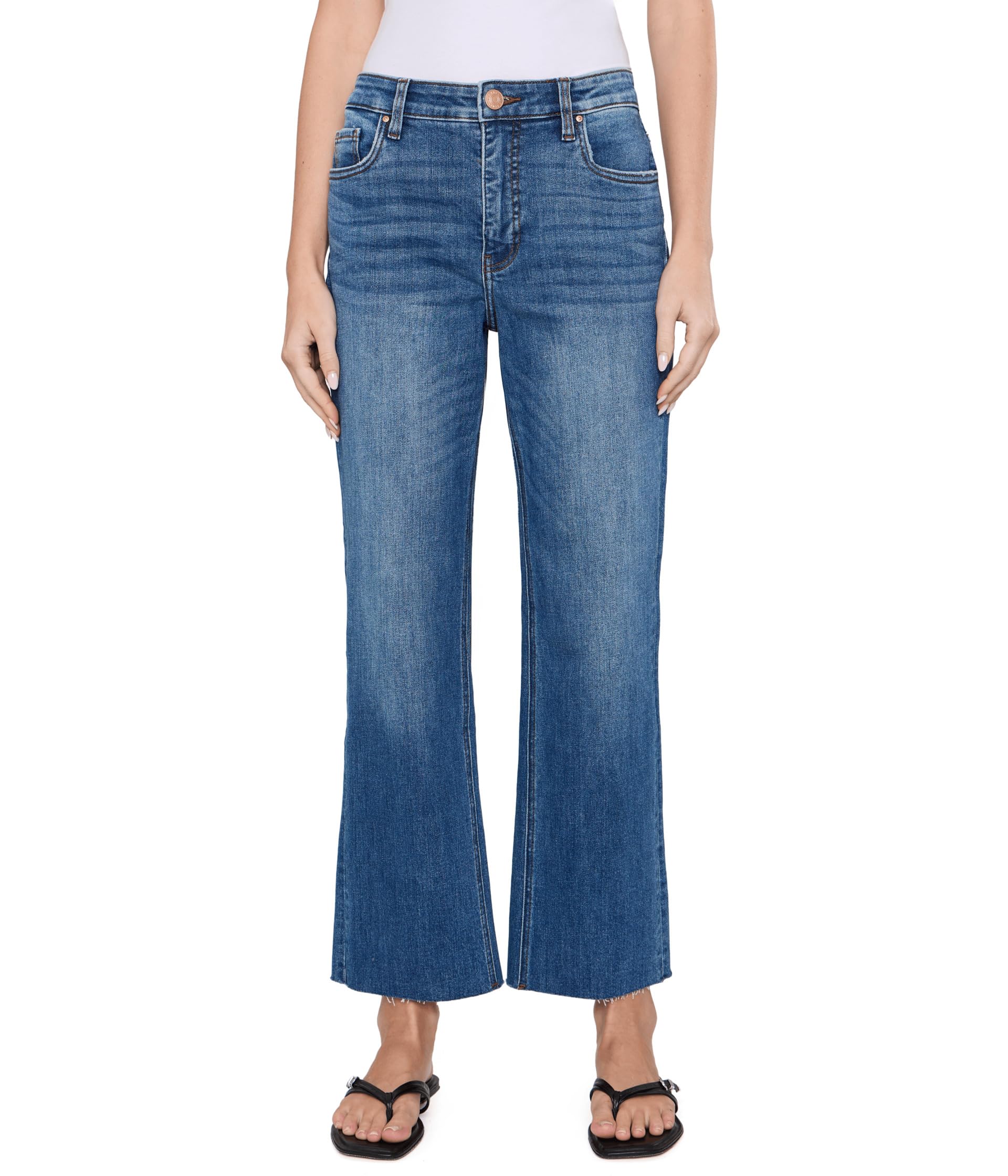 Kelsey High-Rise Fab AB Ankle Flare