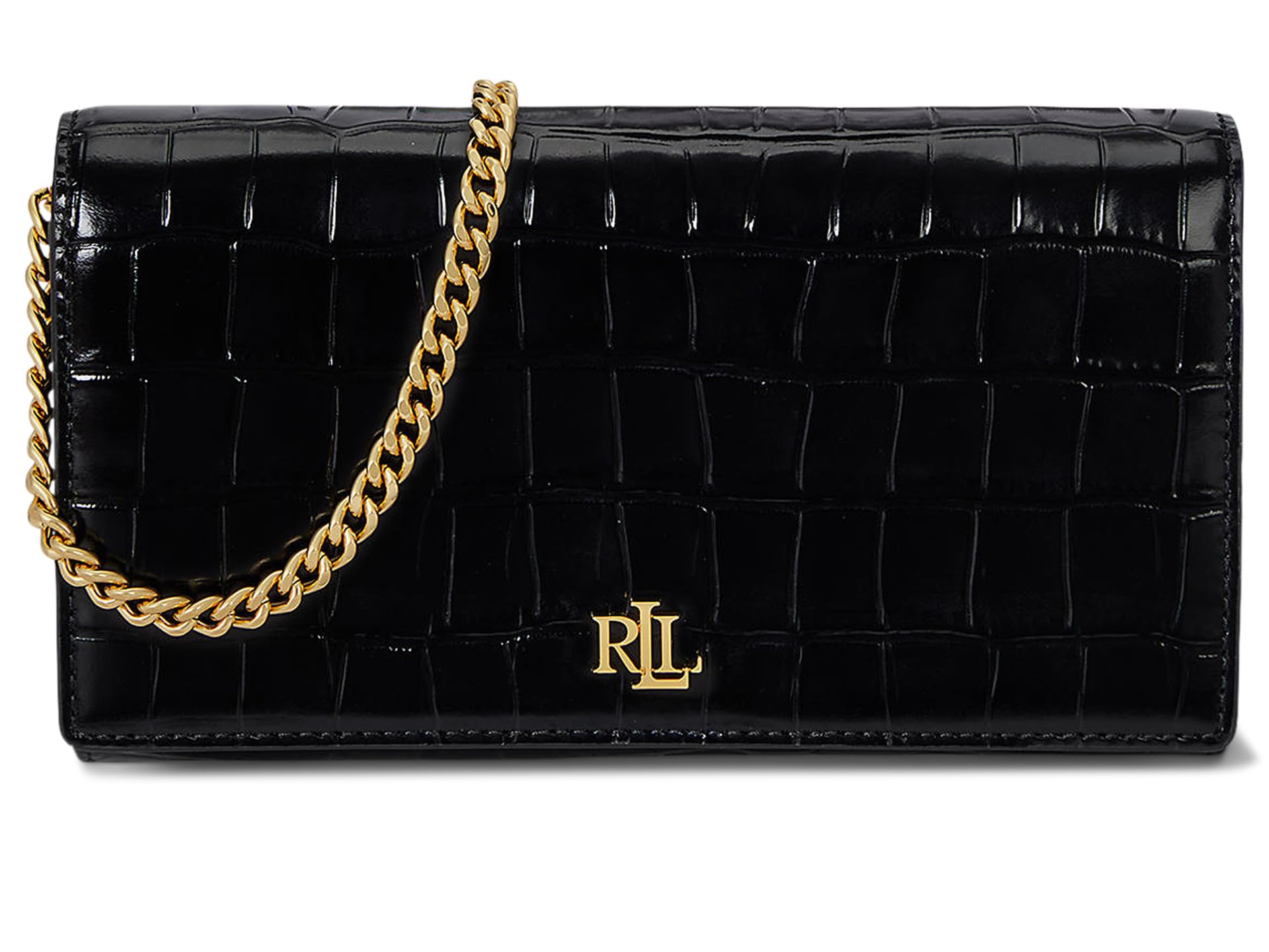 Croc-embossed Medium Adair Ii Crossbody