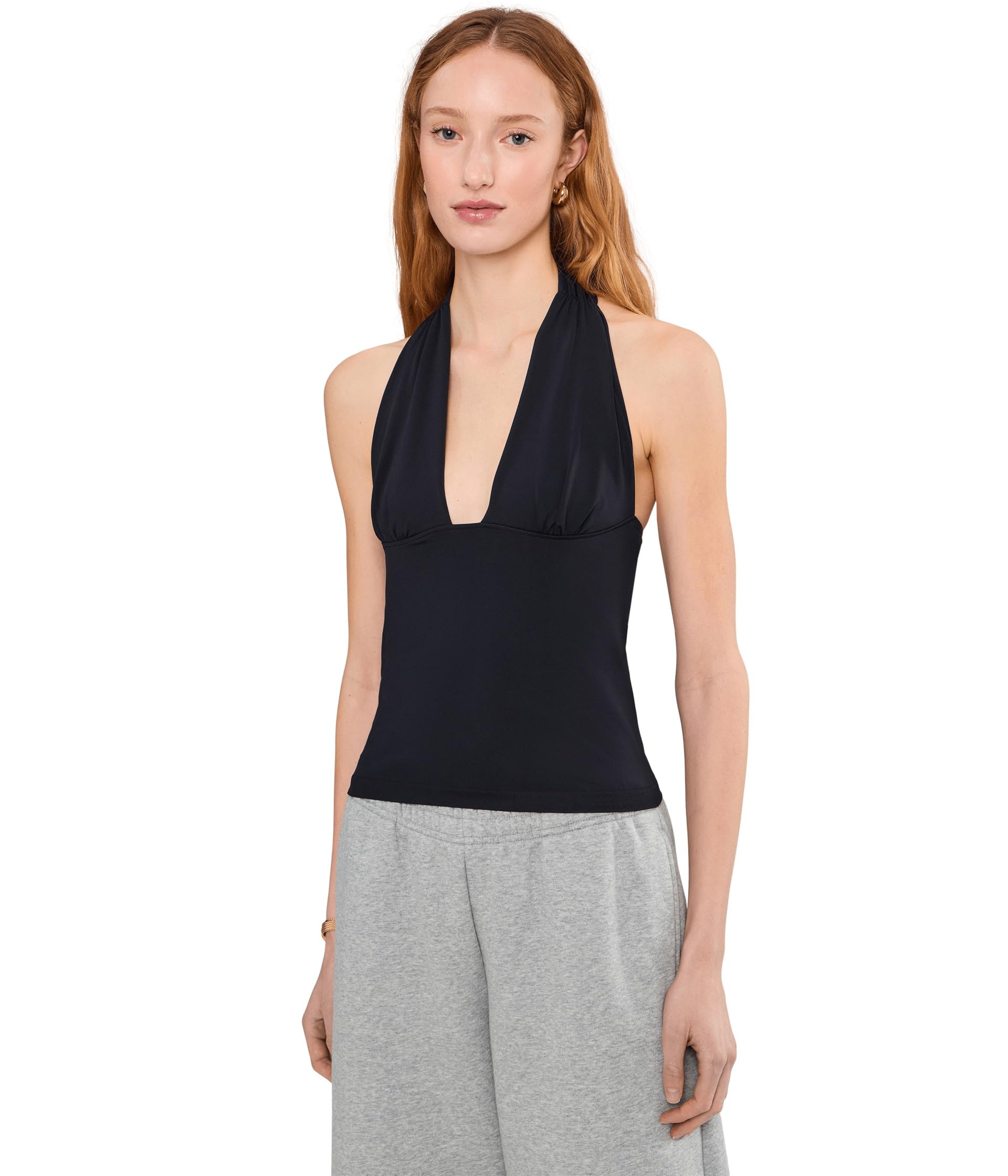 Free People топ Round Two Halter