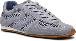 Baby Blue Suede Mesh