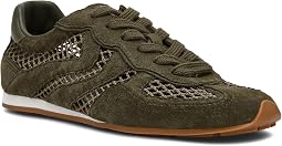 Olive Suede Mesh