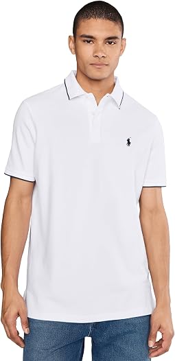 Мужская рубашка Polo Ralph Lauren Classic Fit Stretch Oxford Mesh Polo