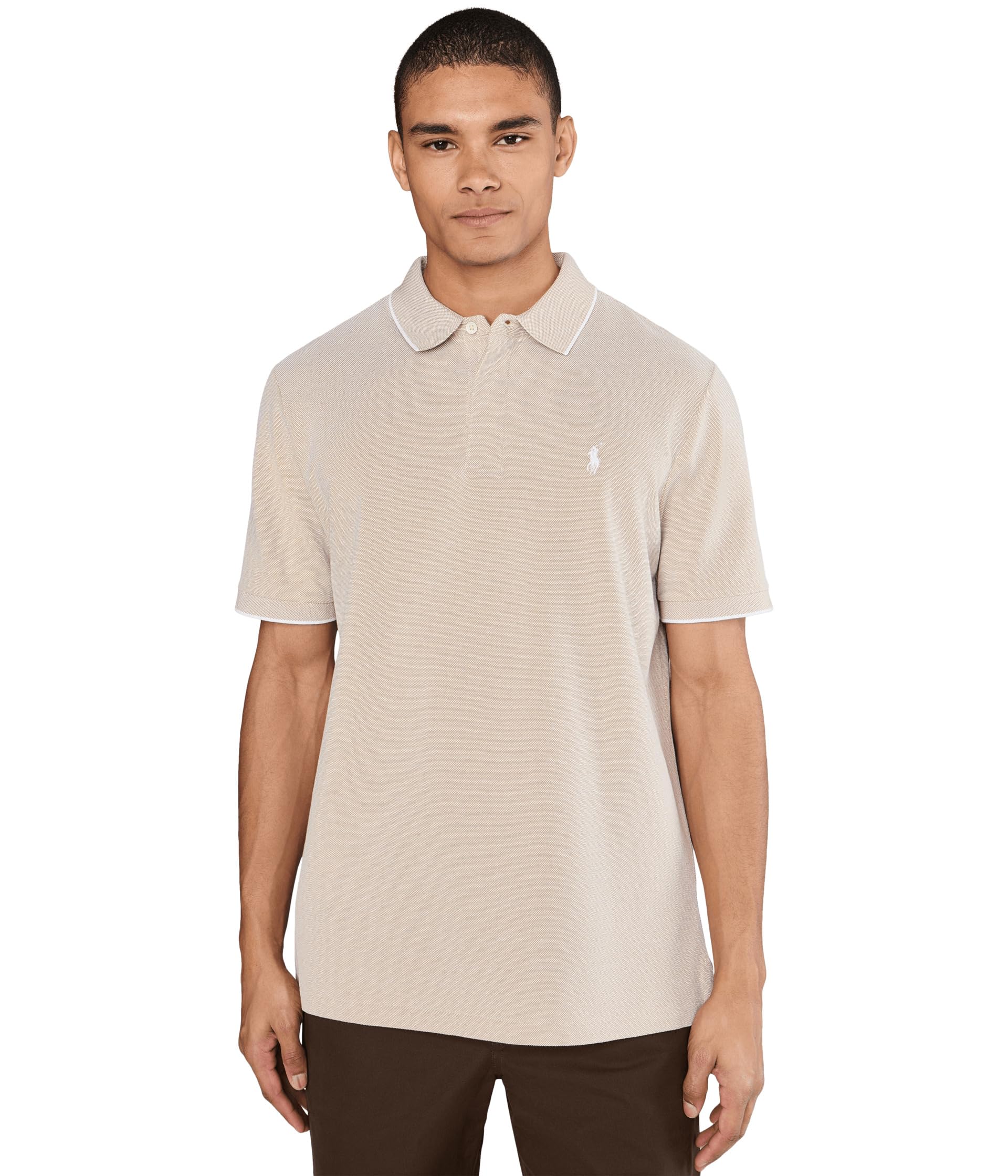 Мужская рубашка Polo Ralph Lauren Classic Fit Stretch Oxford Mesh Polo