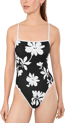 Женский слитный купальник Seafolly Mayflower Square Neck One-Piece