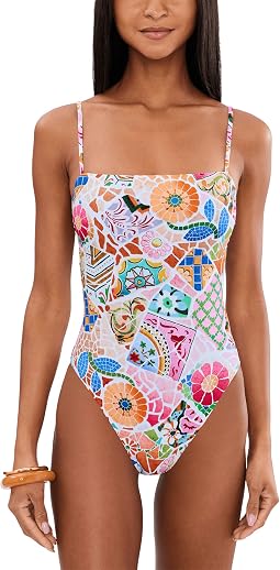 Женский слитный купальник BeachBohème Square Neck