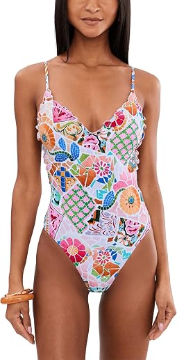 BeachBohème V-Neck One-Piece