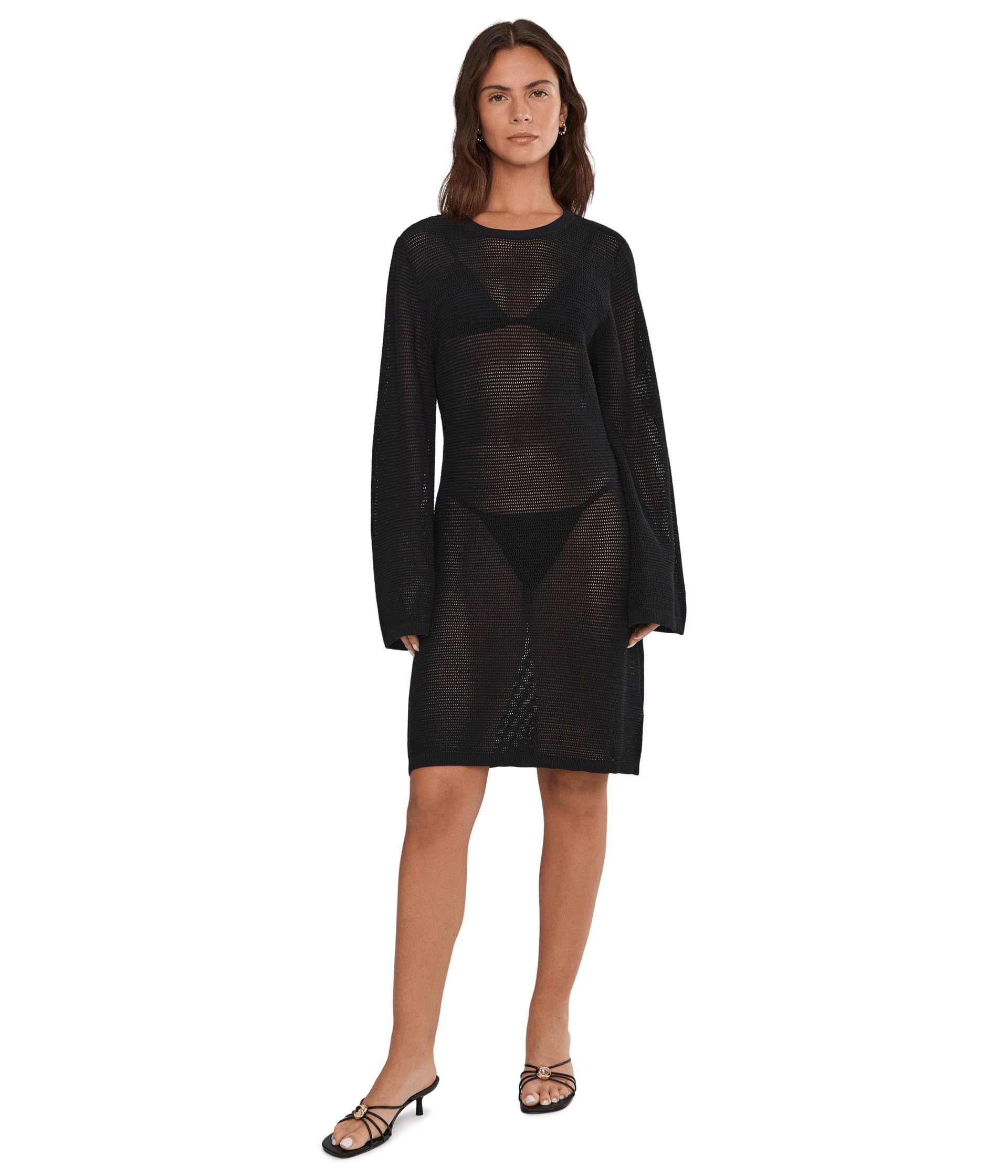 Beach Edit Mesh Knit Cover Up