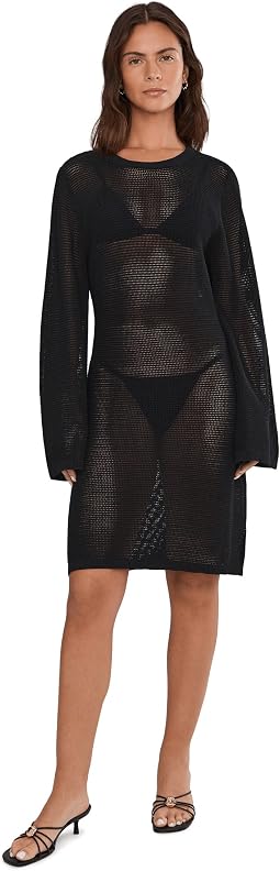 Beach Edit Mesh Knit Cover Up