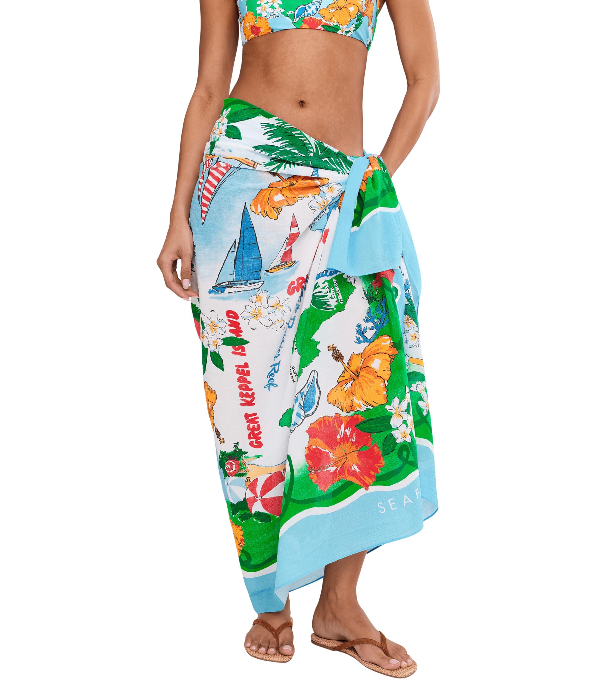 Саронг Seafolly Viva Vacation