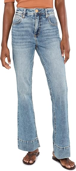 Джинсы KUT from the Kloth Stella High-Rise Fab Ab Flare
