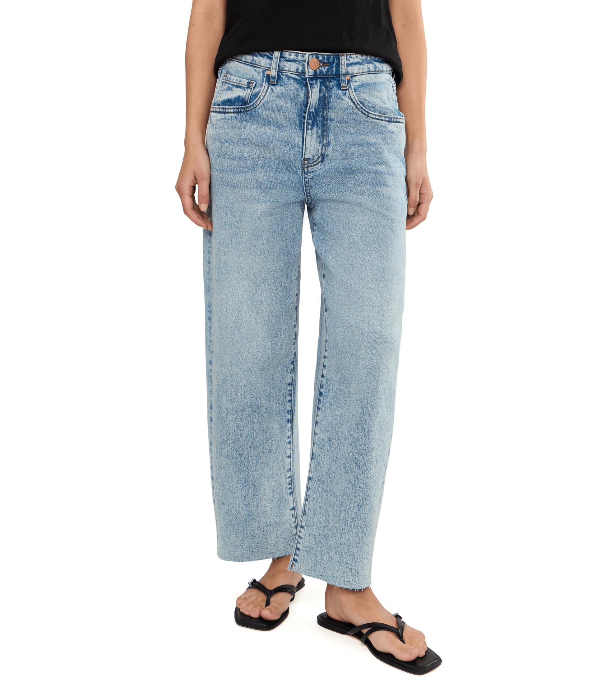 Джинсы Petite Gwen High-Rise Slouchy Wide Leg
