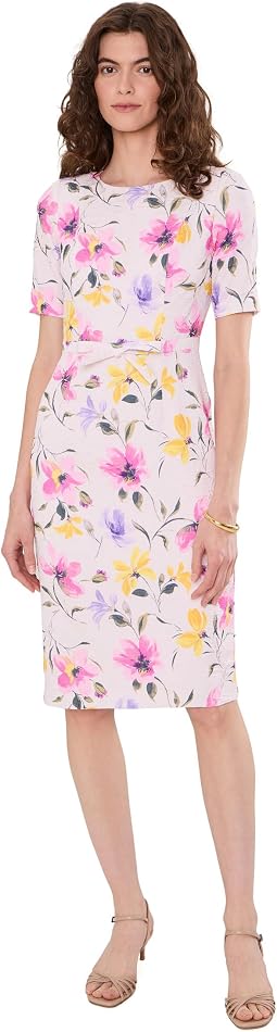 Mini Bow Sheath Dress