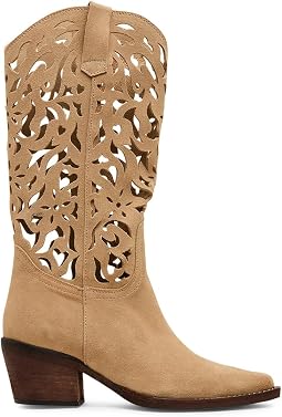 Taupe Suede Cutout