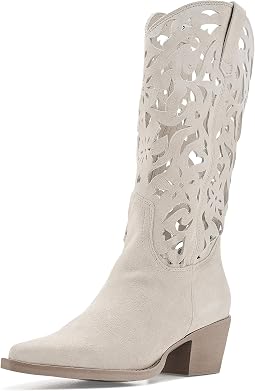 Bone Suede Cutout
