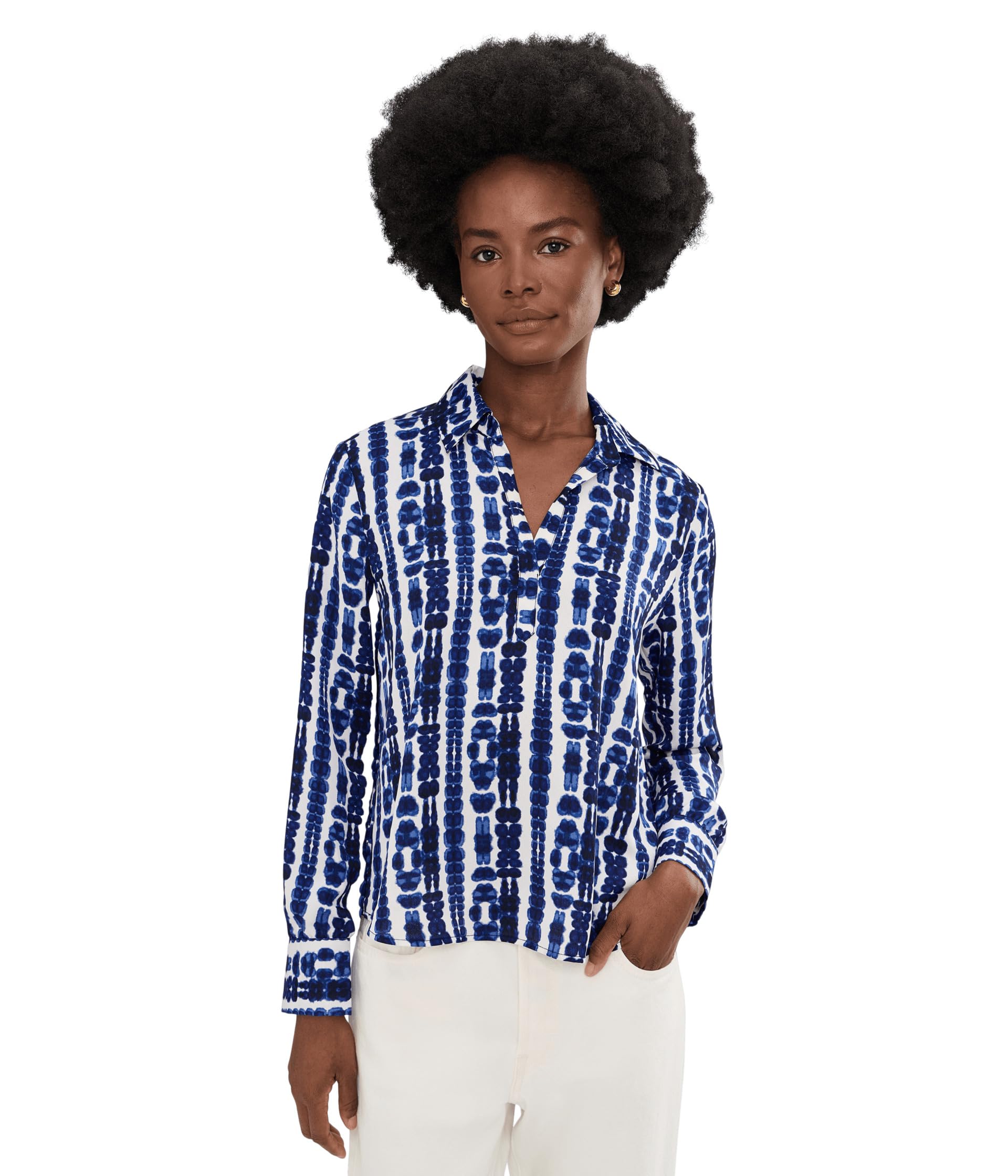 Топ Shibori Stripe NIC+ZOE