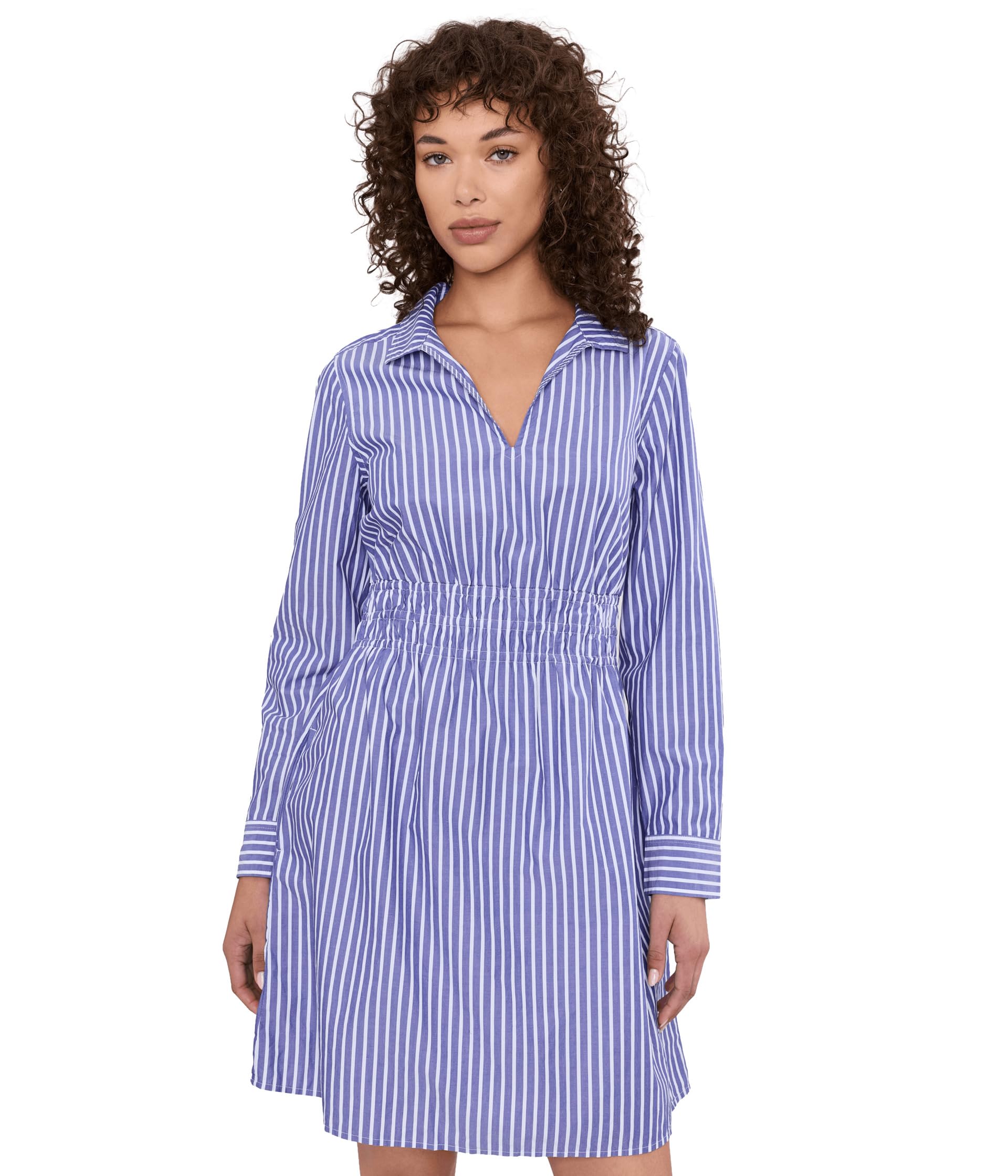 Длинная рубашка в полоску Sunlit Stripe