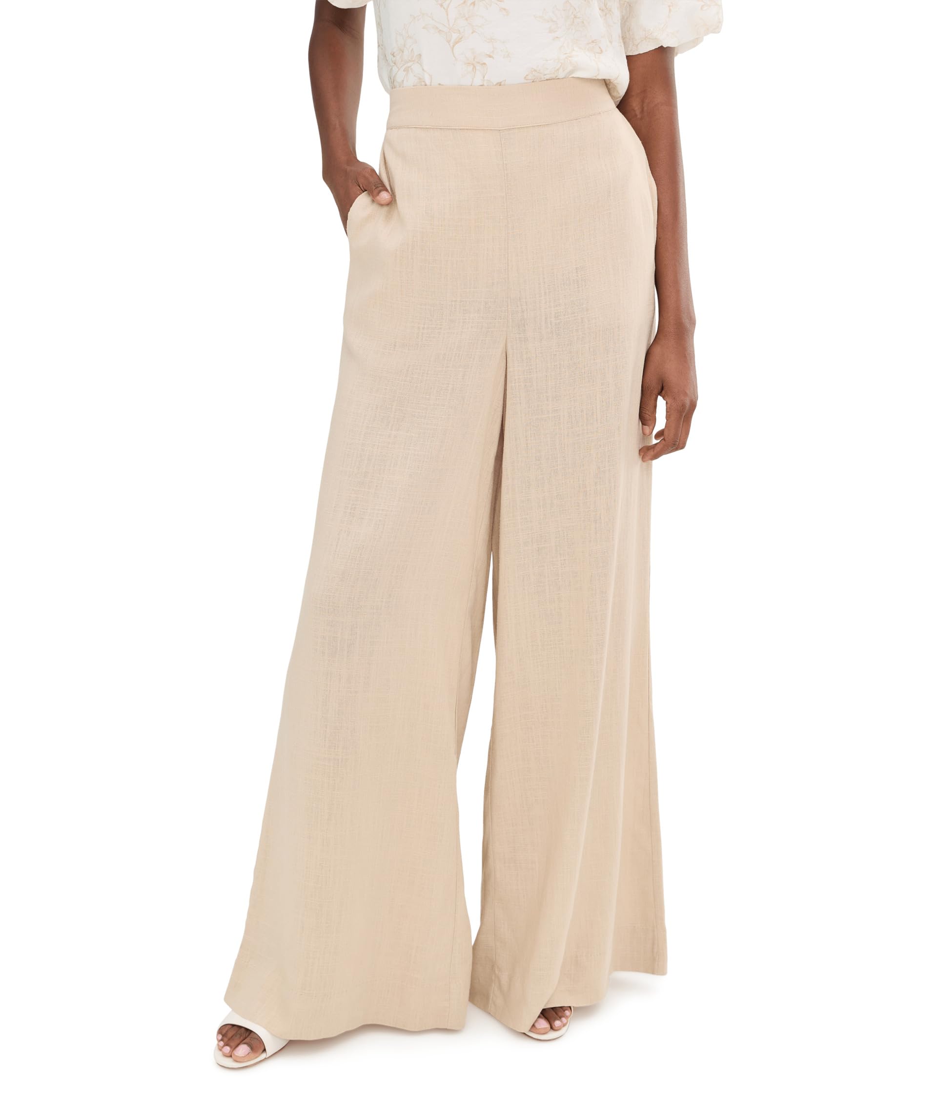 Wide Leg Pants with Pockets