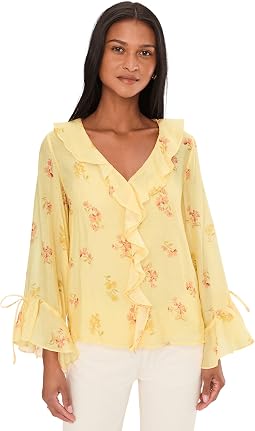 Ruffle Sleeve and Center Front