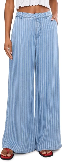 Ryan High-Rise Wide Leg in Blue Ribbon