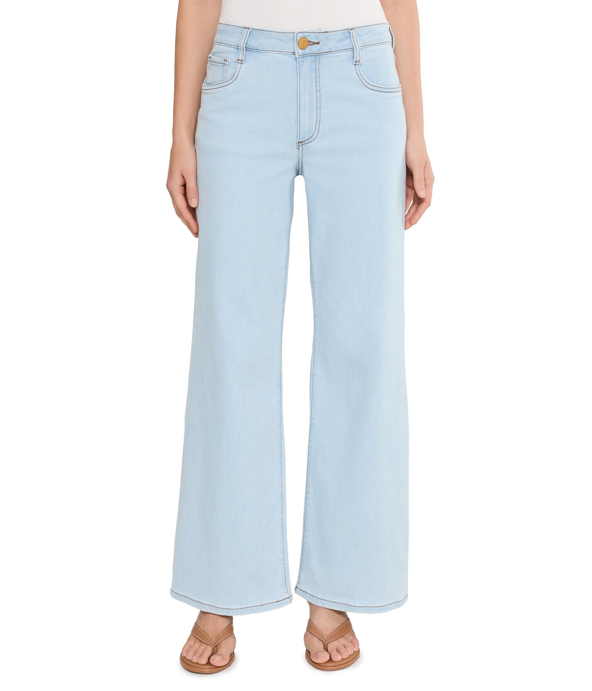 Maya High-rise Wide Leg Pants In Unearthly