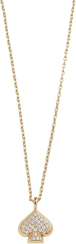Everyday Spade Pave Mini Pendant