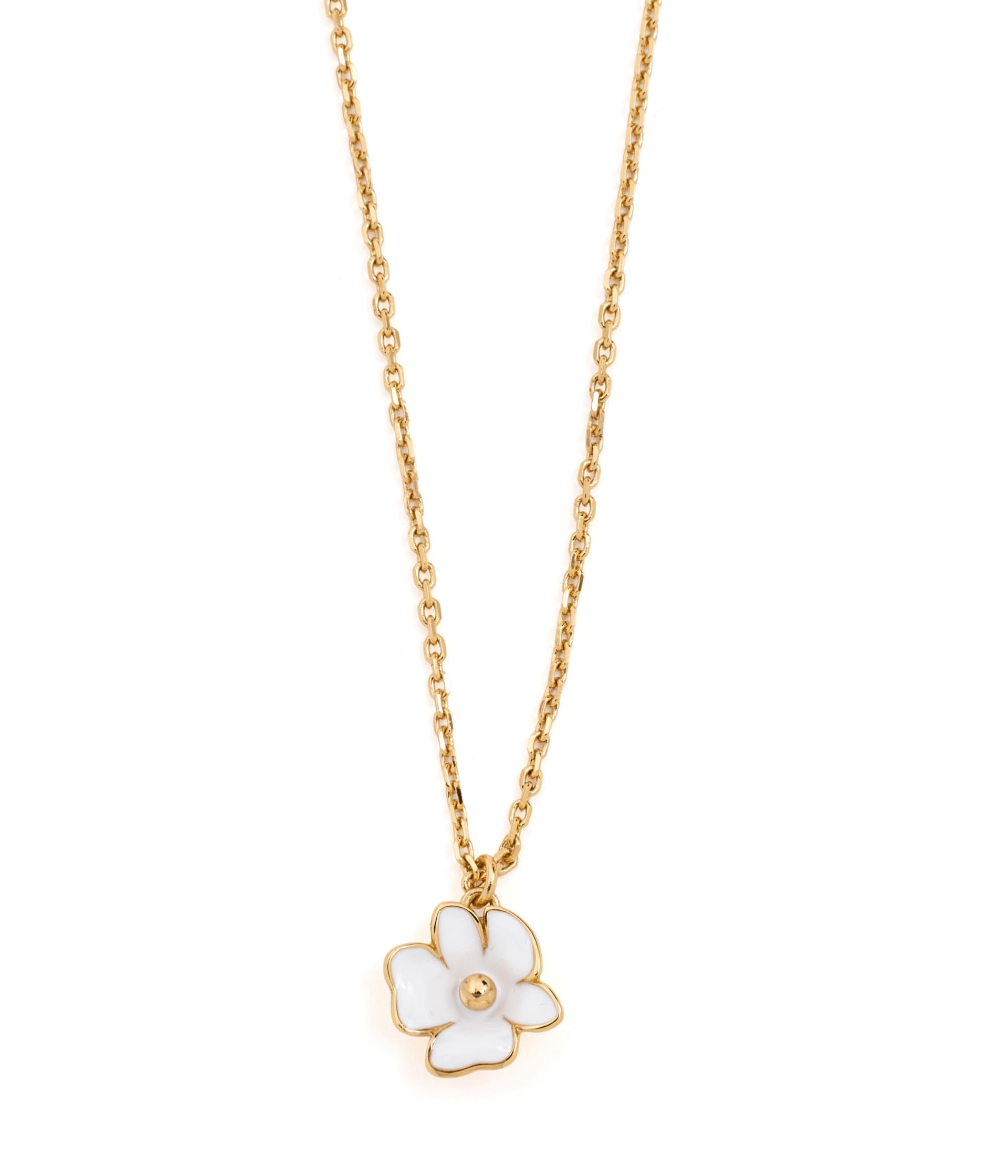 Golden Bloom Flower Pendant