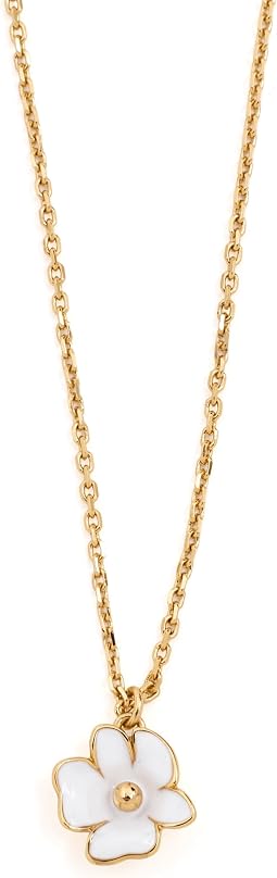 Golden Bloom Flower Pendant