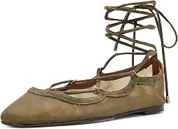Madewell балетки на шнуровке из сетки