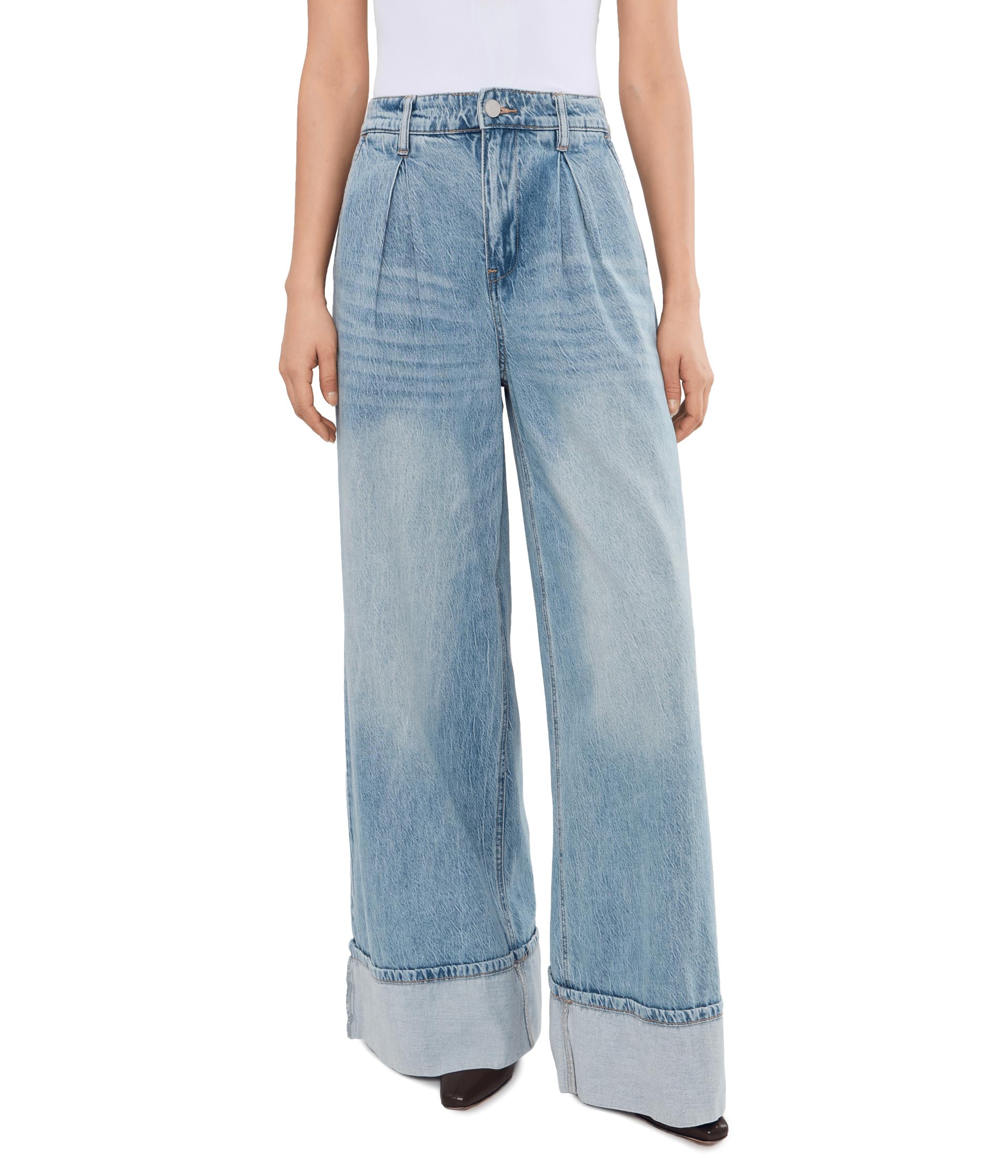 Easy Day Denim Trousers in Blue