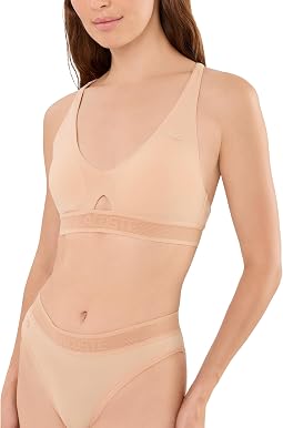 Perforated Band Microfiber Bra