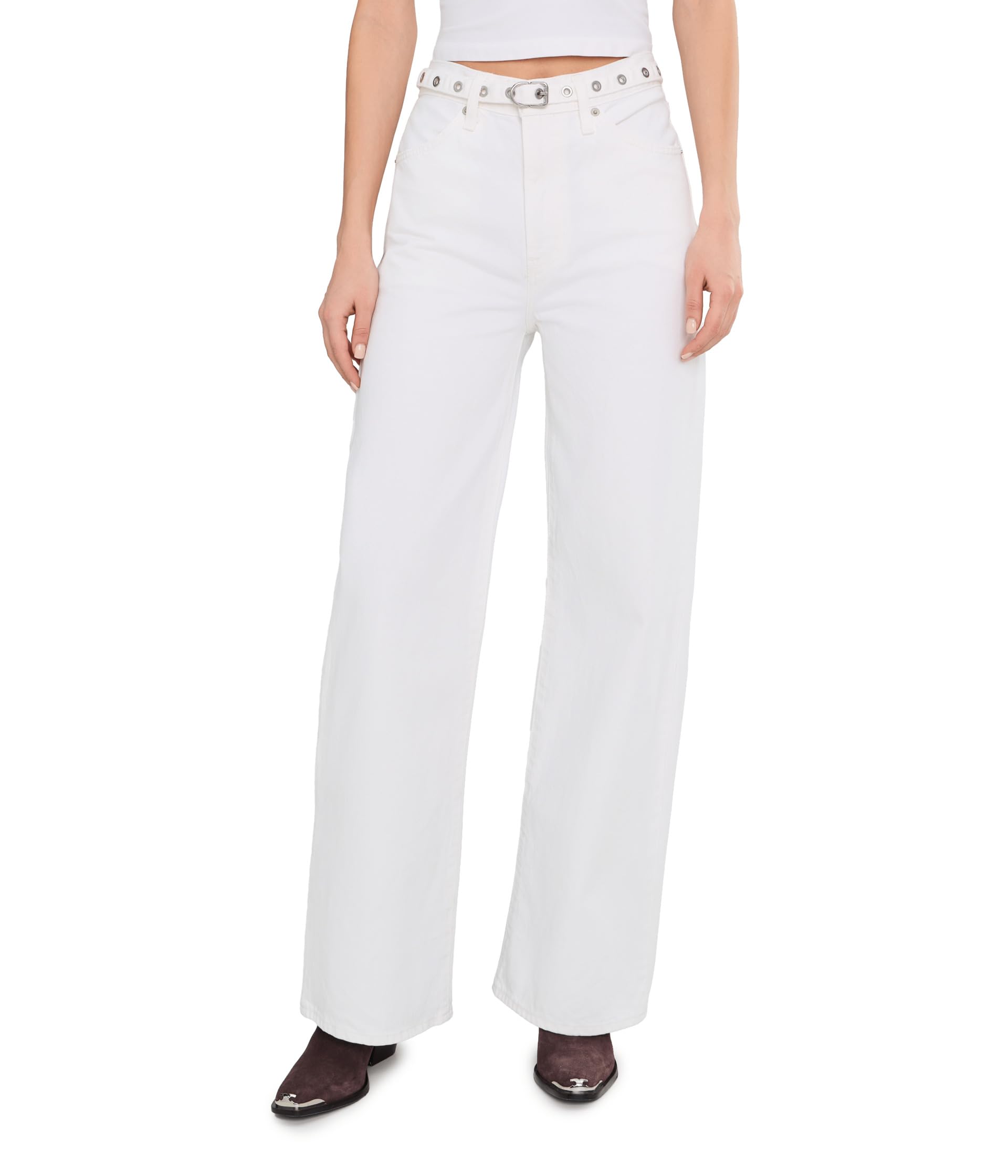 Ribcage Wide Leg Belted