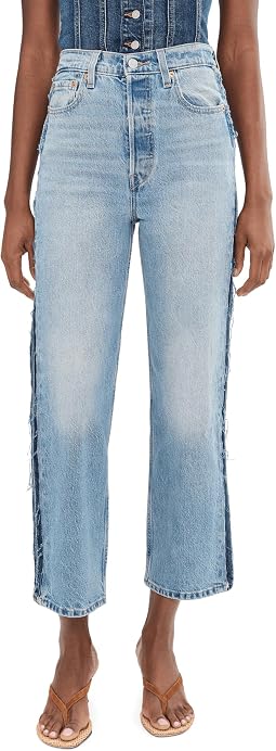 Джинсы Levi's® Premium Ribcage Ankle Deconstructed